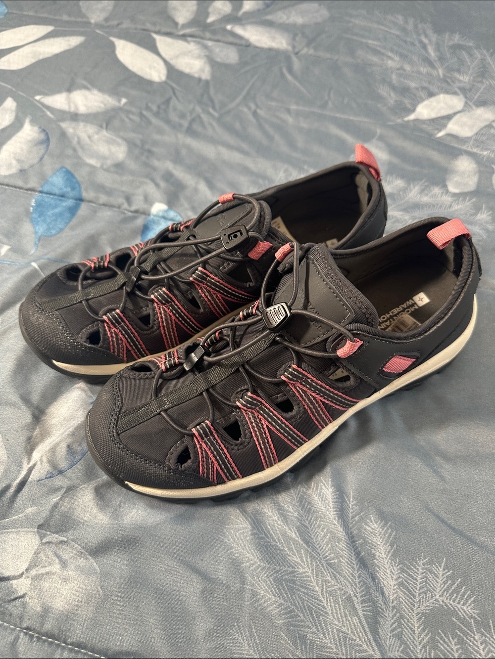 NWOT Mountain Warehouse Women’s Walking Sandal Sz 9 🩷🩶 👟